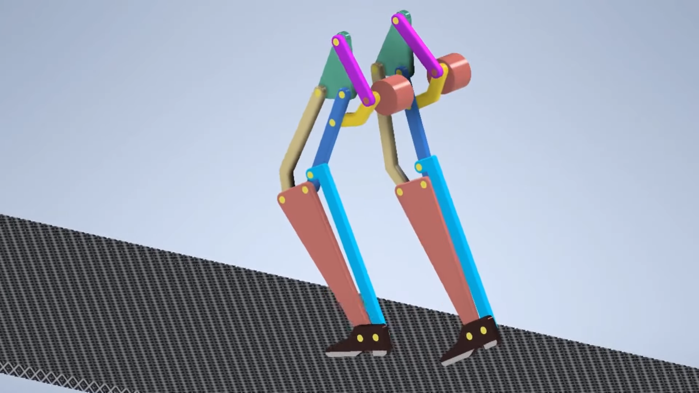 Leg-man Mechanism animation