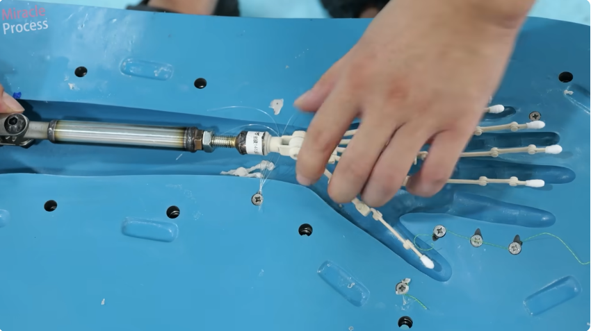 Moldagem de corpo feminino